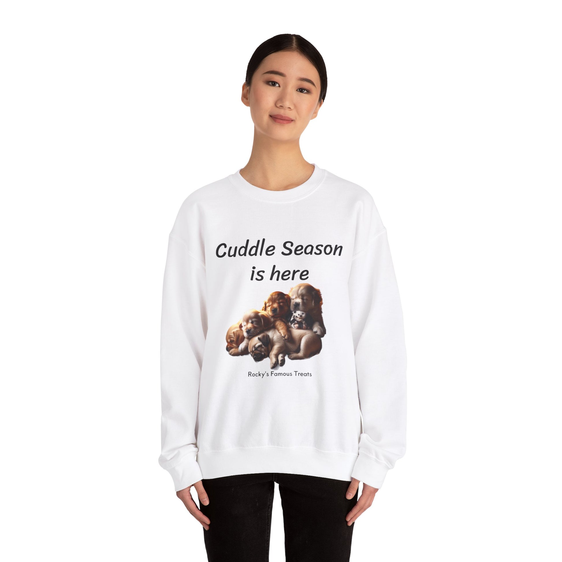 Puppy Cuddle Sweatshirt - Rocky's Famous Treats