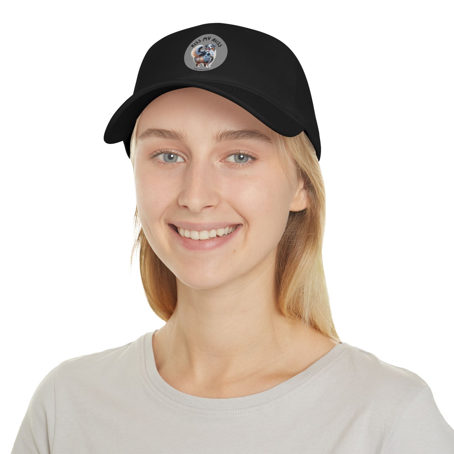 "Kiss My Auss" Australian Shepherd Baseball Cap