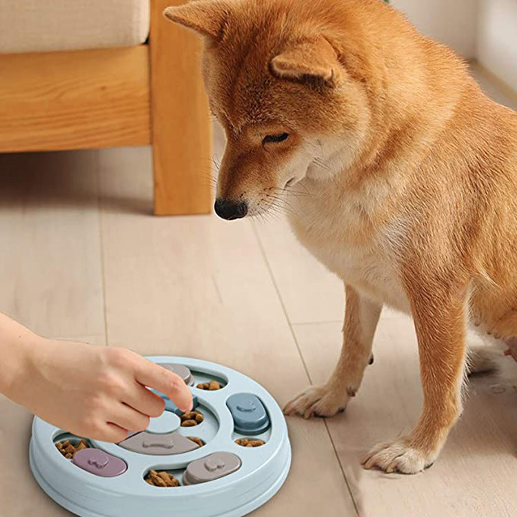 Dog Puzzle Feeder Bowl - Rocky's Famous Treats