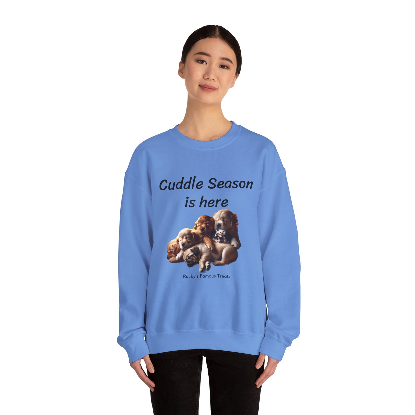 Puppy Cuddle Sweatshirt - Rocky's Famous Treats