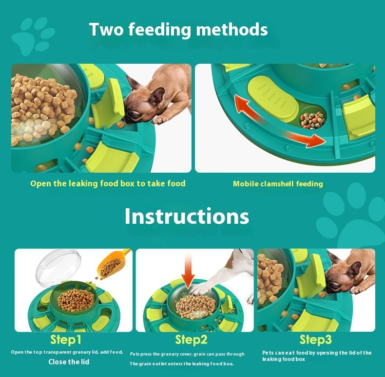 Interactive Dog Treat Puzzle