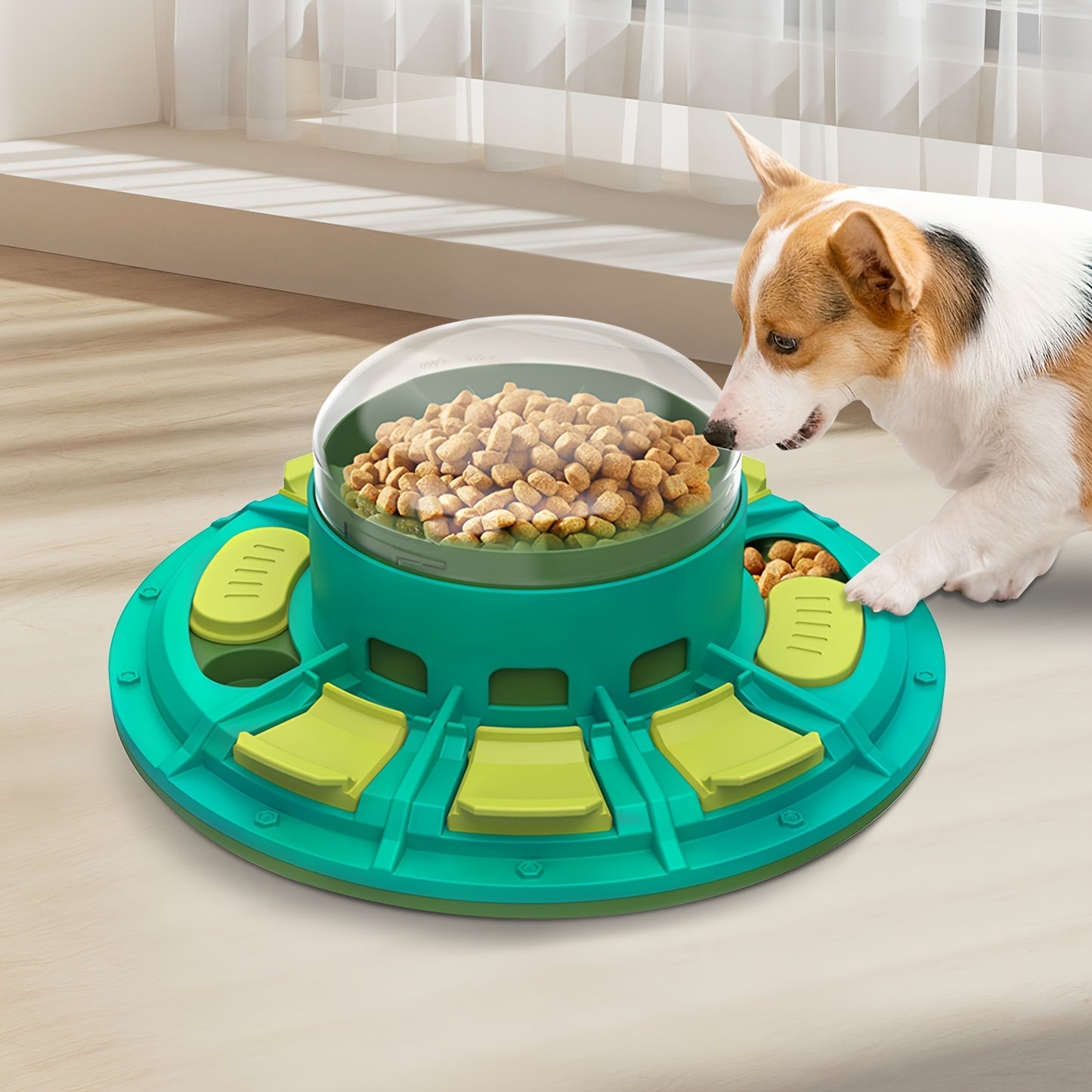 Interactive Dog Treat Puzzle