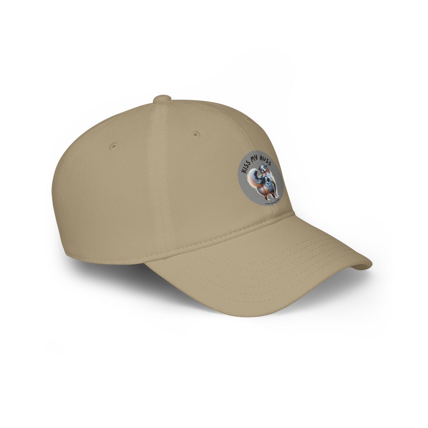 "Kiss My Auss" Australian Shepherd Baseball Cap