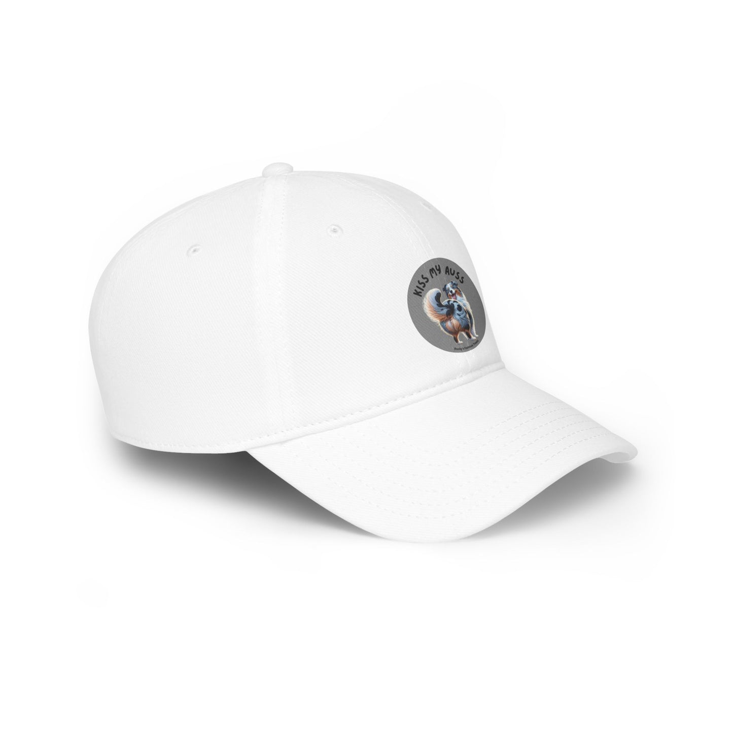 "Kiss My Auss" Australian Shepherd Baseball Cap