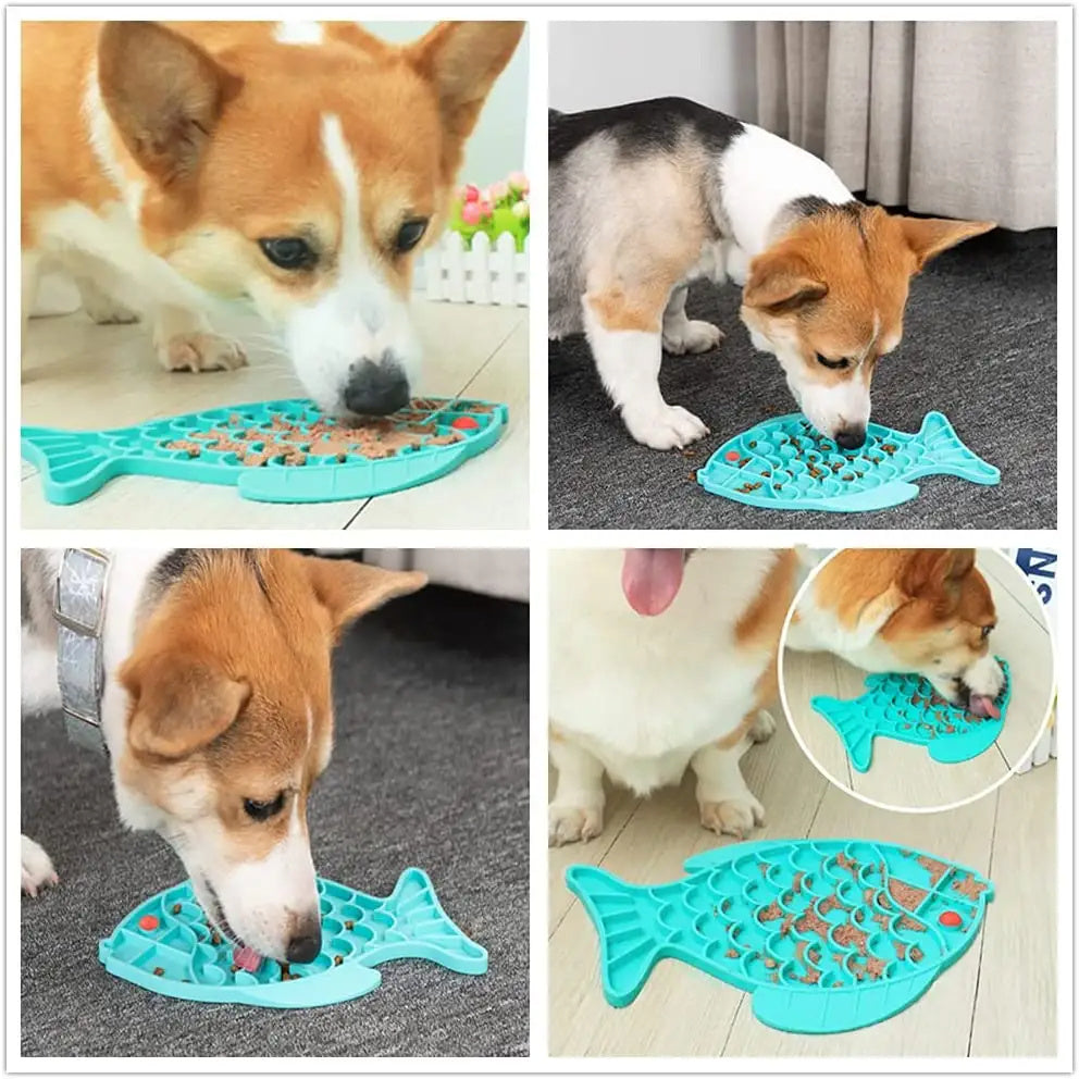 Silicone Lick Mat Pet Enrichment - Rocky's Famous Treats