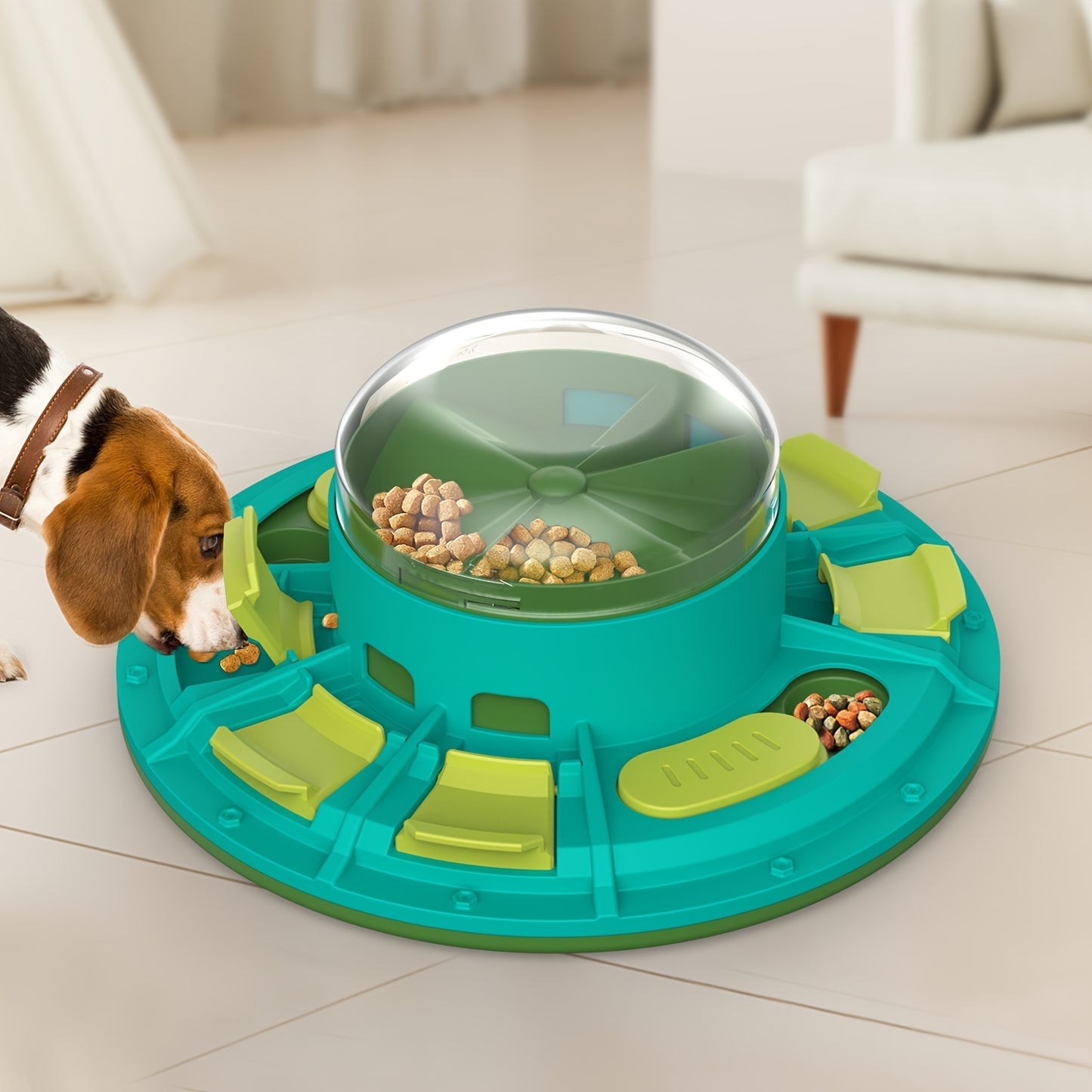 Interactive Dog Treat Puzzle