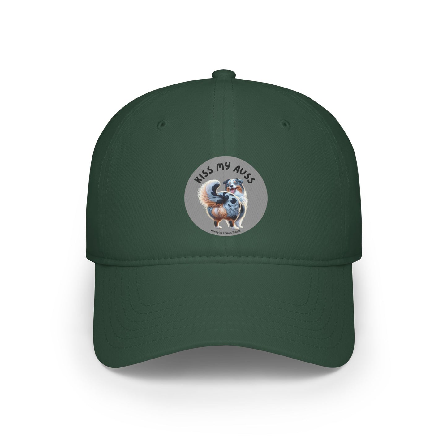 "Kiss My Auss" Australian Shepherd Baseball Cap