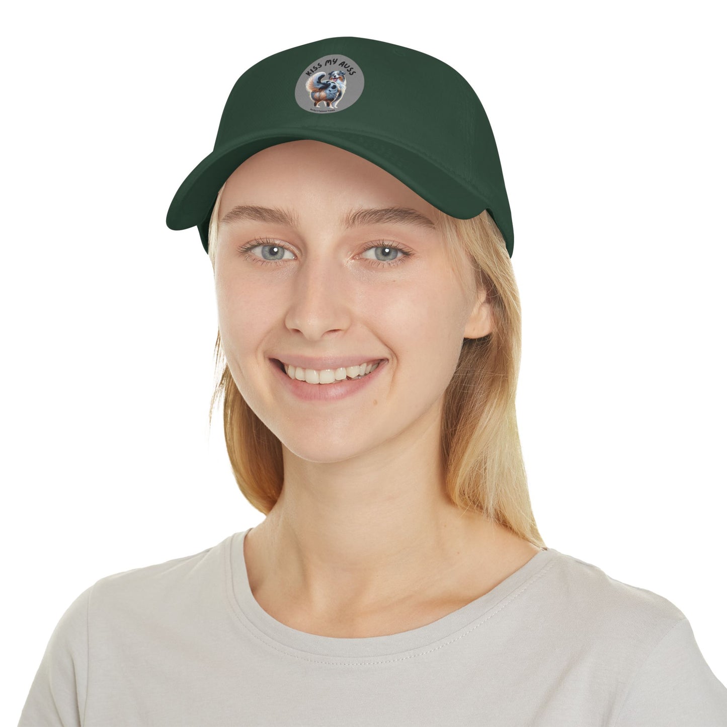 "Kiss My Auss" Australian Shepherd Baseball Cap