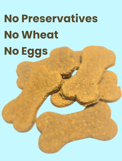 Peanut Butter Banana Dog Treats