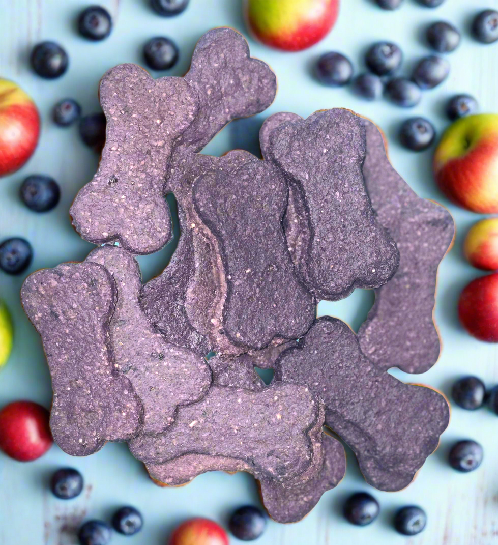 Blueberry Apple Dog Treats