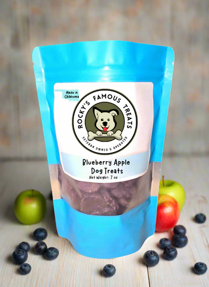 Blueberry Apple Dog Treats