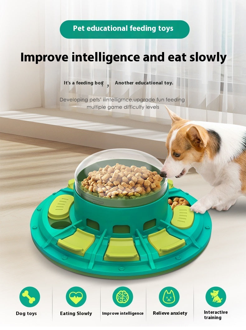 Interactive Dog Treat Puzzle