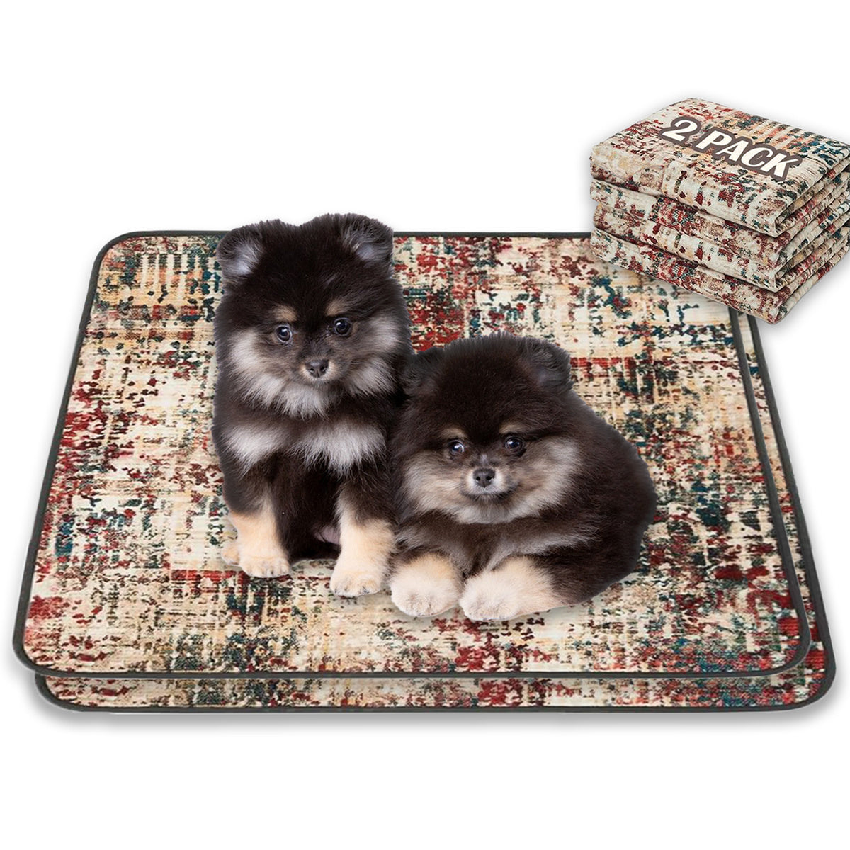 Leakproof Washable Potty Rug - Rocky's Famous Treats